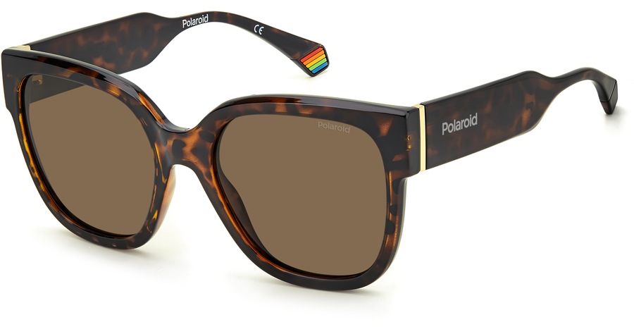 Polaroid Sonnenbrille Damen Polaroid PLD 6167/S 55 havanna Ansicht 1