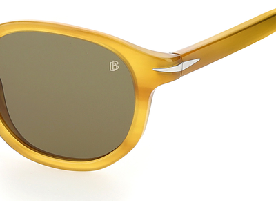 David Beckham Sonnenbrille Herren David Beckham DB 1007/S 49 yellow Ansicht 3