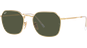 Ray-Ban Jim RB3694 001/31 Glänzendes Gold/Grün