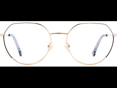 Carolina Herrera Brille Damen Carolina Herrera CH 0059 55 GOLD BLUE Ansicht 2