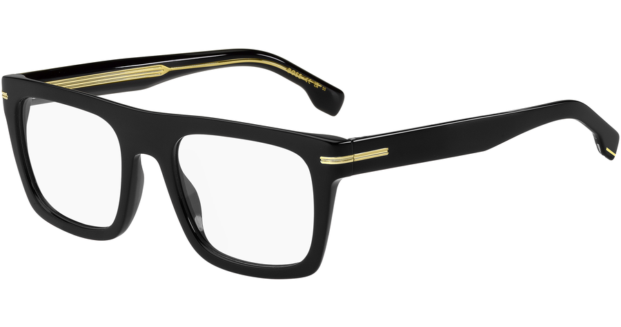 Hugo Boss Brille Herren Hugo Boss BOSS 1597 52 black Ansicht 1