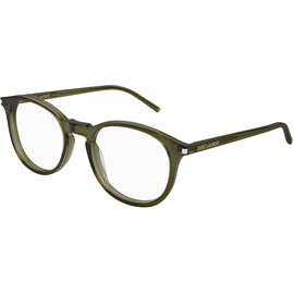 Saint Laurent Brille Unisex Saint Laurent SL 106 Grün 48