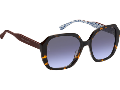 Tommy Hilfiger Sonnenbrille Damen Tommy Hilfiger TH 2105/S 54 havanna Ansicht 4