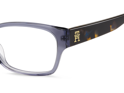 Tommy Hilfiger Brille Damen Tommy Hilfiger TH 2055 54 blue Ansicht 3