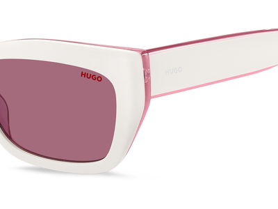 Hugo Sonnenbrille Damen Hugo HG 1301/S 54 white Ansicht 3