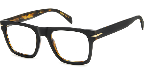 David Beckham DB 7020/FLAT 53 black/havanna - Ansicht 2