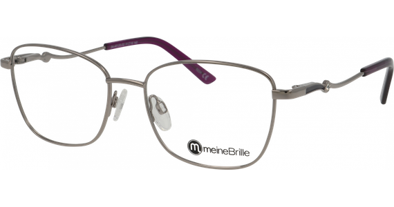 meineBrille 04-40120-02, Silber/Blaulila - Ansicht 2