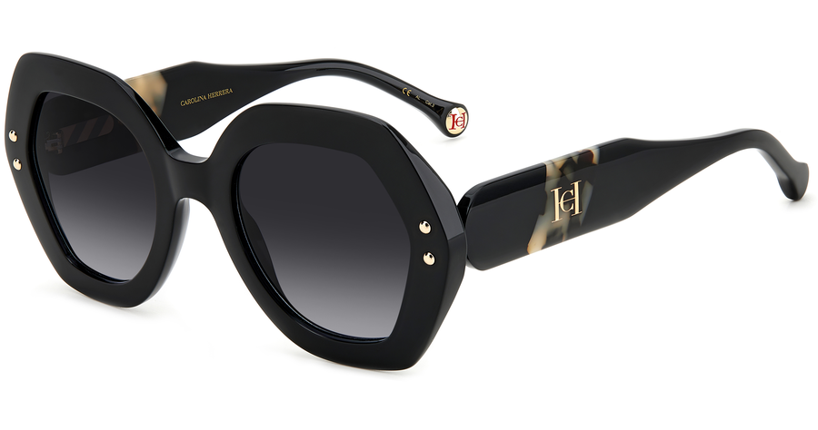 Carolina Herrera Sonnenbrille Damen Carolina Herrera HER 0126/S 52 black Ansicht 1