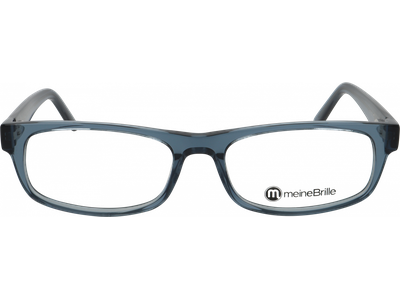  meineBrille 04-40140-02, Blau transparent Ansicht 4