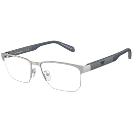 Emporio Armani Brille Herren Emporio Armani 0EA1162 3045, Silber/Grau/Blau