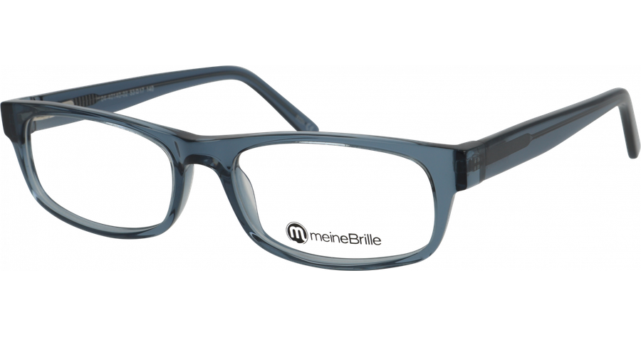  meineBrille 04-40140-02, Blau transparent Ansicht 1