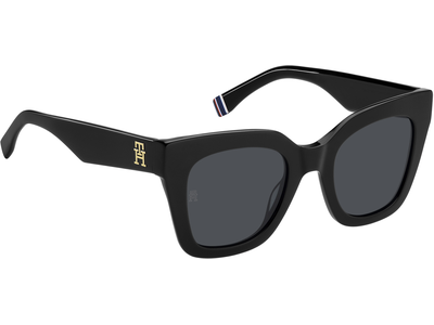 Tommy Hilfiger Sonnenbrille Damen Tommy Hilfiger TH 2051/S 50 black Ansicht 4