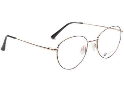 meineBrille 04-96090-02, Braun Matt/Gold Glänzend rechts