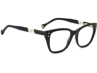 Carolina Herrera Brille Damen Carolina Herrera HER 0191 52 black Ansicht 4