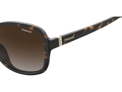 Polaroid Sonnenbrille Damen Polaroid PLD 4098/S 58 havanna Ansicht 3