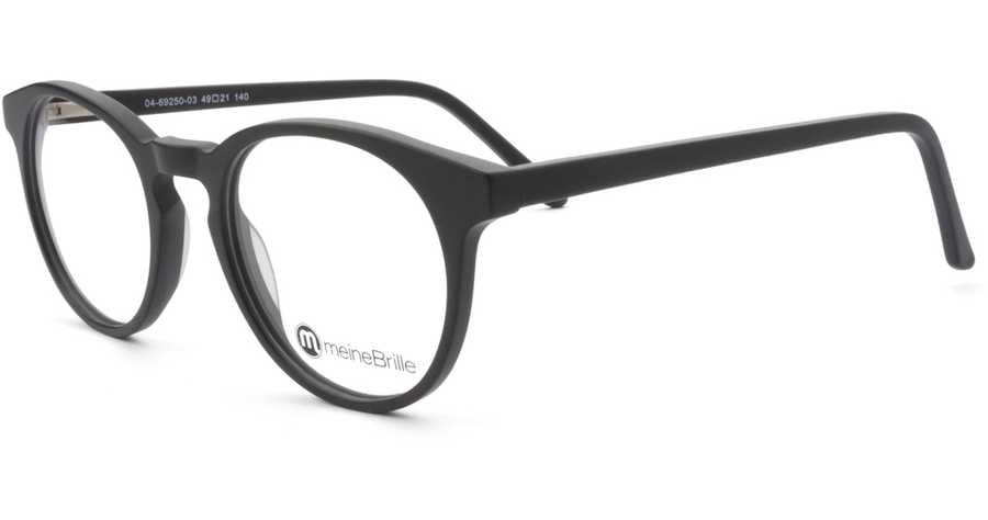 meineBrille 04-69250-03, Schwarz Matt links