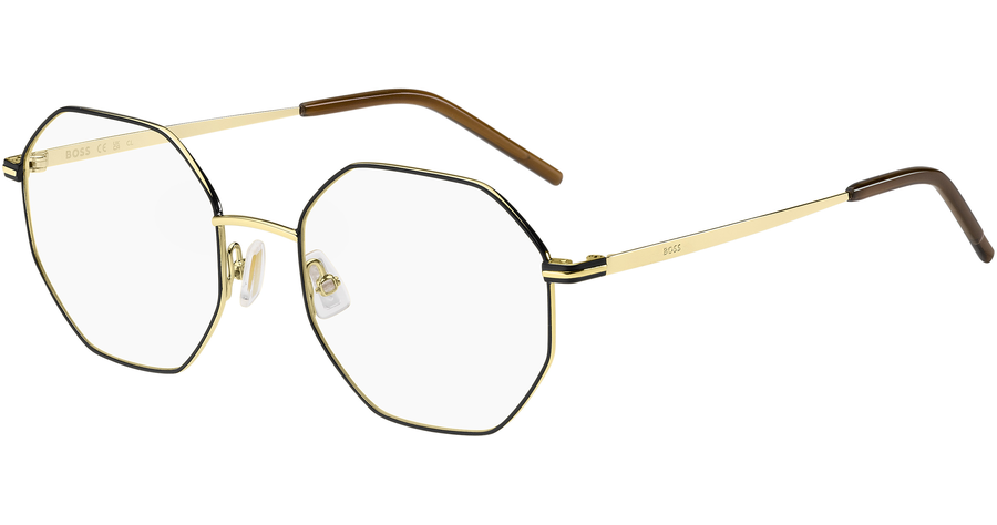 Hugo Boss Brille Damen Hugo Boss BOSS 1590 51 GOLD BLACK_ Ansicht 1