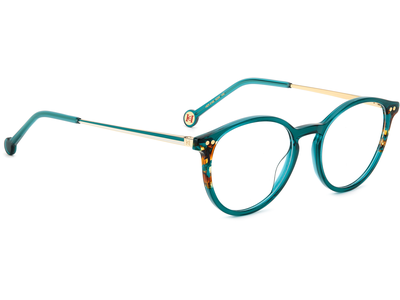 Carolina Herrera Brille Damen Carolina Herrera HER 0166 51 green Ansicht 4