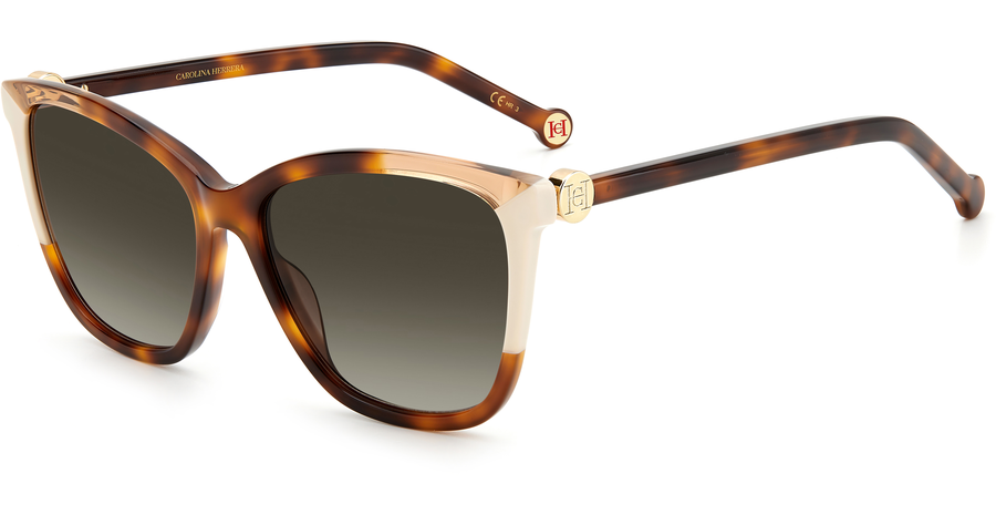 Carolina Herrera Sonnenbrille Damen Carolina Herrera CH 0052/S 58 havanna Ansicht 1