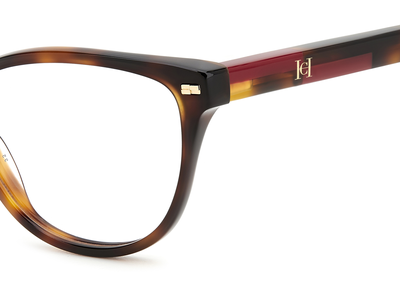 Carolina Herrera Brille Damen Carolina Herrera HER 0190 54 havanna Ansicht 3