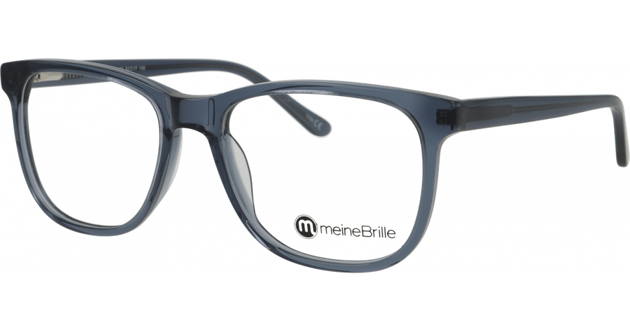  meineBrille 04-40170-03, Blau-Grau Transparent glänzend Ansicht 1