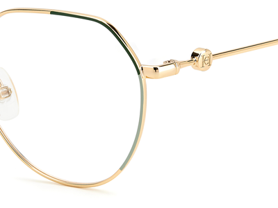 Carolina Herrera Brille Damen Carolina Herrera CH 0059 55 GOLD GREEN Ansicht 3