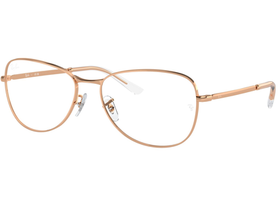 Ray-Ban Brille Unisex Ray-Ban 0RX3733V 3094, Glänzendes Rotgold, LARGE Ansicht 3