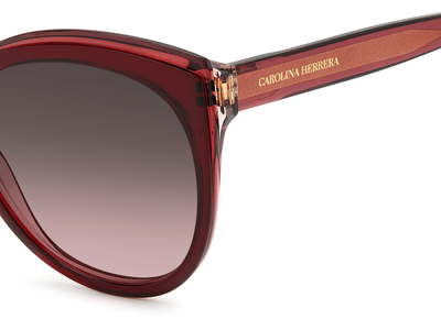 Carolina Herrera Sonnenbrille Damen Carolina Herrera HER 0175/S 57 red Ansicht 3