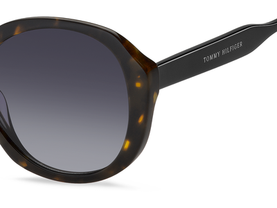 Tommy Hilfiger Sonnenbrille Damen Tommy Hilfiger TH 2106/S 54 havanna Ansicht 3