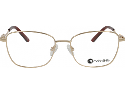  meineBrille 04-40120-01, Gold/Weinrot Ansicht 4