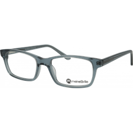  meineBrille 04-30080-03, Grau transparent glänzend