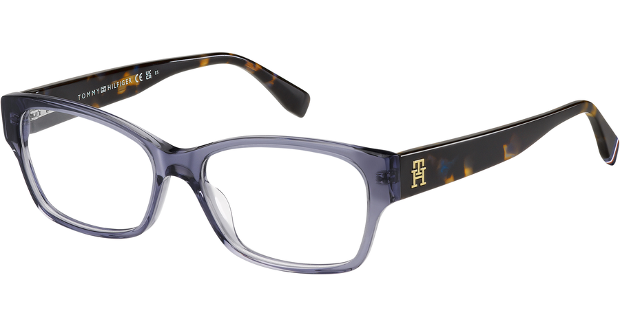 Tommy Hilfiger Brille Damen Tommy Hilfiger TH 2055 54 blue Ansicht 1