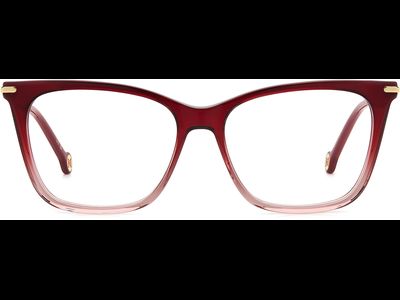 Carolina Herrera Brille Damen Carolina Herrera HER 0232 53 red Ansicht 2