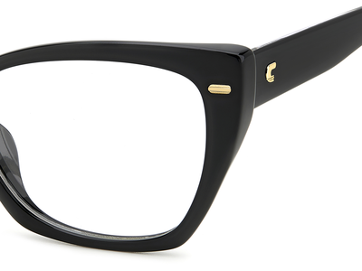 Carrera Brille Damen Carrera CARRERA 3036 54 black Ansicht 3