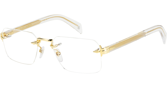 David Beckham DB 7116 54 GOLD CRYSTAL - Ansicht 2