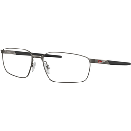 Oakley Brille Herren Oakley 0OX3249 324904, Silber/Schwarz