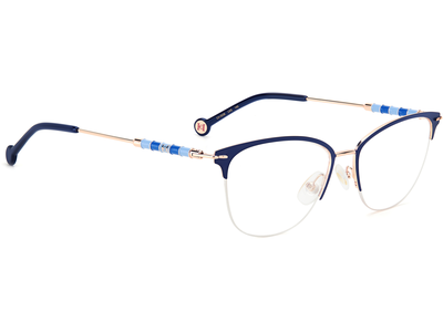 Carolina Herrera Brille Damen Carolina Herrera CH 0038 54 GOLD BLUE Ansicht 4