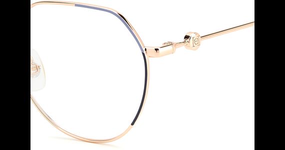 Carolina Herrera CH 0059 55 GOLD BLUE - Ansicht 4