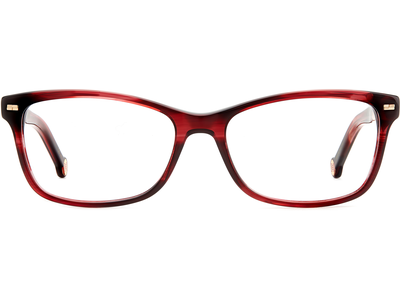 Carolina Herrera Brille Damen Carolina Herrera HER 0160 54 red Ansicht 2