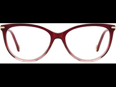 Carolina Herrera Brille Damen Carolina Herrera HER 0231 55 red Ansicht 2