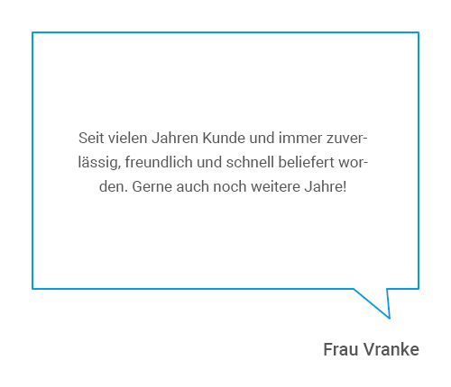 Kundenmeinung Vranke