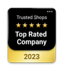 Trusted Shops Zertifikat - Top rated company