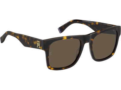 Tommy Hilfiger Sonnenbrille Damen Tommy Hilfiger TH 2118/S 53 havanna Ansicht 4