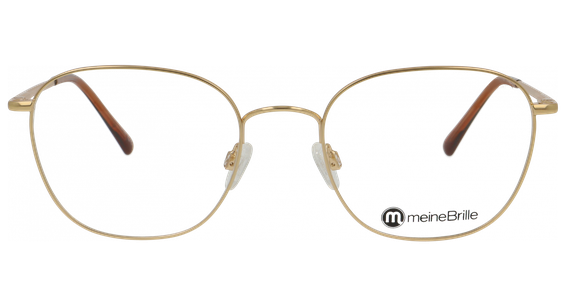 meineBrille 04-20180-02 Gold matt Frontansicht - Ansicht 2