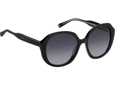 Tommy Hilfiger Sonnenbrille Damen Tommy Hilfiger TH 2106/S 54 black Ansicht 4