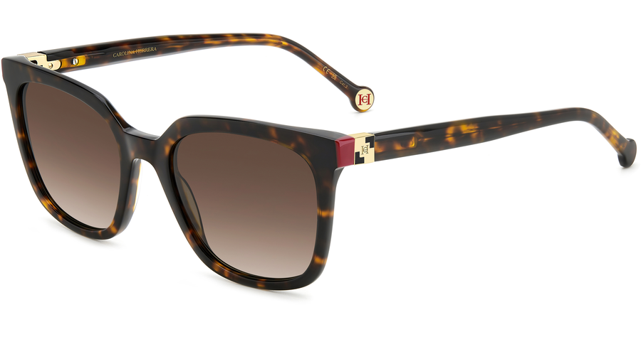 Carolina Herrera Sonnenbrille Damen Carolina Herrera HER 0236/S 53 havanna Ansicht 1