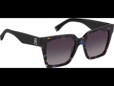 Tommy Hilfiger Sonnenbrille Damen Tommy Hilfiger TH 2100/S 53 blue Ansicht 4