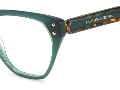 Carolina Herrera Brille Damen Carolina Herrera HER 0223 52 green Ansicht 3