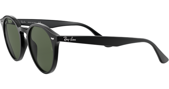 Ray-Ban RB2180 Glänzend Schwarz / Dunkelgrün 601/71 51 - Ansicht 3