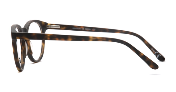 meineBrille 04-69250-02, Havanna Matt seite - Ansicht 5